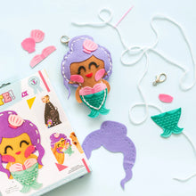AMERICAN CRAFTS | Sew Cute! Felt Backpack Clip Kit - Mermaid