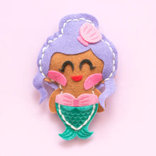 AMERICAN CRAFTS | Sew Cute! Felt Backpack Clip Kit - Mermaid