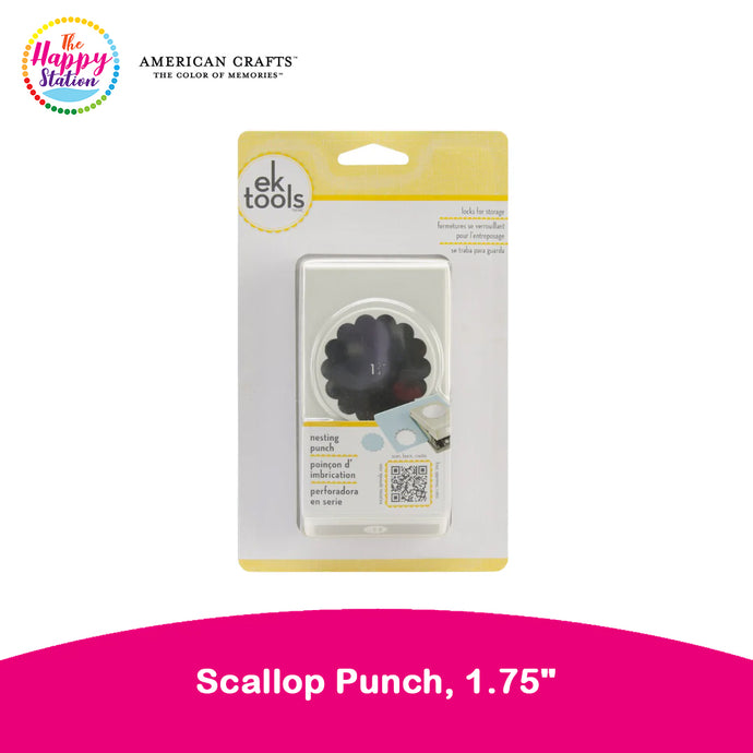 AMERICAN CRAFTS | EK Tools - Scallop Punch, 1.75