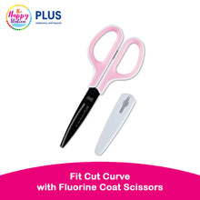PLUS Japan | Fit Cut Curve with Fluorine Coat Scissors