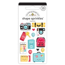DOODLEBUG DESIGN | Adhesive Glossy Enamel Sticker, Shape Sprinkles