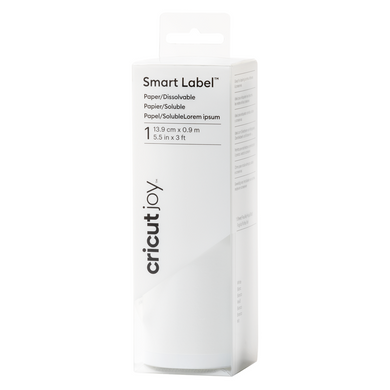 CRICUT | Joy Smart Label Paper - Dissolvable, White