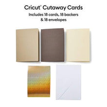 CRICUT | Cutaway Cards, R10 (18ct)