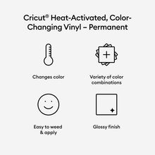 CRICUT | Heat-Activated, Color-Changing Vinyl, Permanent