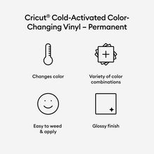 CRICUT | Cold-Activated, Color-Changing Vinyl, Permanent