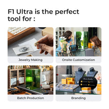 xTool | F1 Ultra 20W Fiber & Diode Dual Laser Engraver Machine