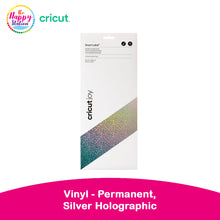 CRICUT | Joy Smart Label Writable Vinyl - Permanent, Silver Holographic