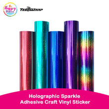 TECKWRAP | Holographic Sparkle Adhesive Craft Vinyl Sticker