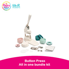 WE R MAKERS | Button Press, All in one bundle kit