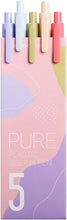 KACO | Pure, Gel Ink Extra Fine Point Pens, Morandi II - 5ct (0.5mm)