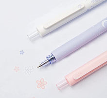 KACO | Green Retractable Gel Ink Pens, Fine Point Pens, Rocket Series 3ct (Spring Night,  0.5mm)