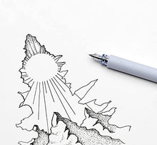 KACO | Rocket Gel Ink Fine Point Pens, Ocean Story - 3ct (0.5mm)