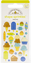 DOODLEBUG DESIGN | Adhesive Glossy Enamel Sticker, Shape Sprinkles