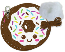 AMERICAN CRAFTS | Sew Cute! Felt Backpack Clip Kit - Donut