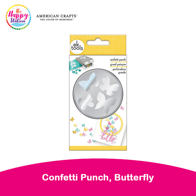 AMERICAN CRAFTS | EK Tools - Confetti Punch, Butterfly