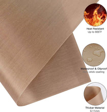 ULTIMA | Heat Resistant PTFE Sheets, 12"x16" (3 sheets), Brown