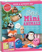 KLUTZ | Craft Kit Sew, Mini Animals
