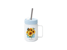 ULTIMA | Sublimation Straight Stainless Steel Mason Jar w/ handle and silicone lid, 16oz/480ml