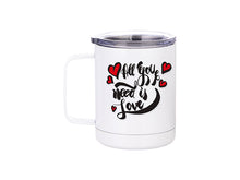 ULTIMA | Sublimation Stainless Steel Coffee Cup with handle, 12oz/360ml