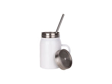 ULTIMA | Sublimation Stainless Steel Mason Tumbler with Straw, 17oz/500ml