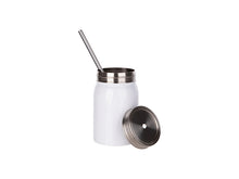 ULTIMA | Sublimation Stainless Steel Mason Tumbler, no handle w/ straw, 17oz/500ml
