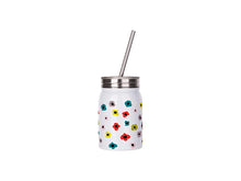 ULTIMA | Sublimation Stainless Steel Mason Tumbler, no handle w/ straw, 17oz/500ml