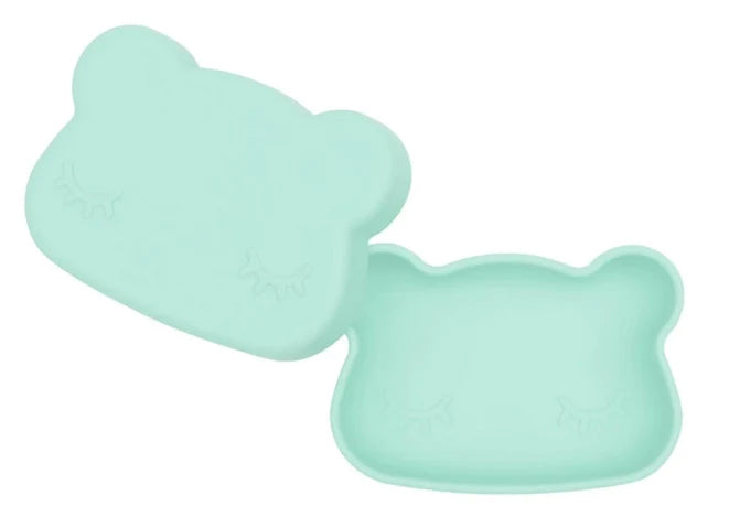 WE MIGHT BE TINY | Silicone Bear Snackbox (Bowl & Plate)
