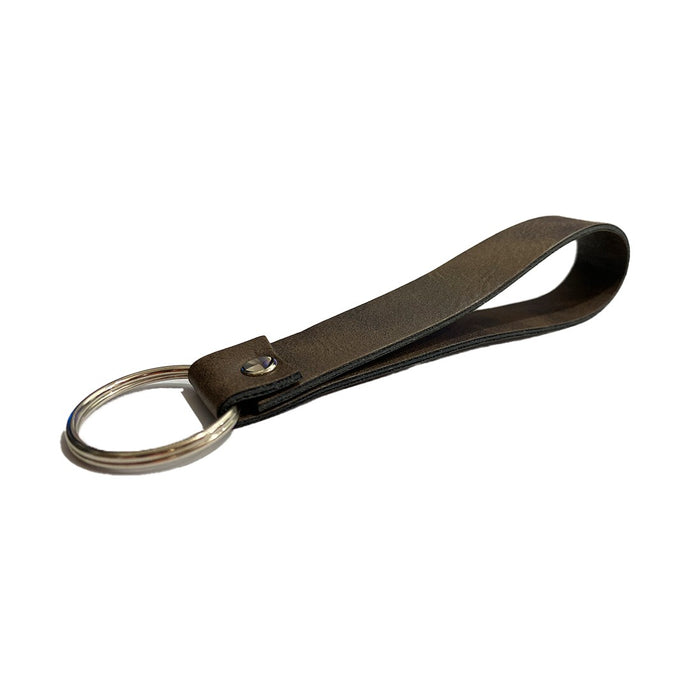 ULTIMA | Engraving Leather Strap Keychain, 1.8