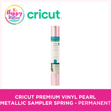 CRICUT | Premium Adhsive Craft Vinyl Sticker - Pearl Metallic Sampler, Spring - Permanent
