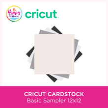 CRICUT | Cardstock - Basic Sampler, 12"x12"