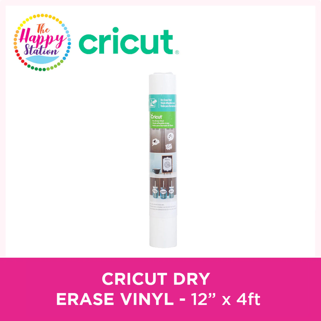 Cricut® Dry Erase Vinyl 12" x 48" The Happy Station Philippines