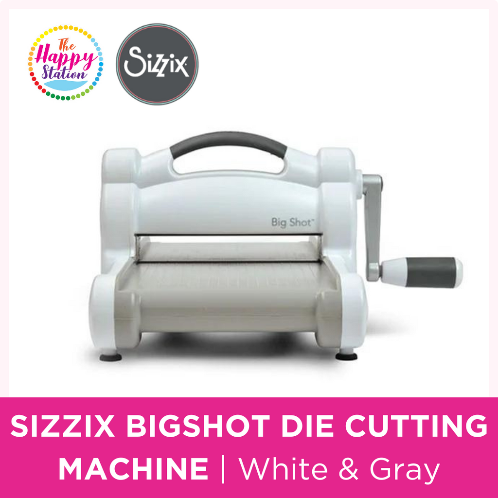 Sizzix Big Shot Pro Machine Only (White & Gray) w/Standard Accessories