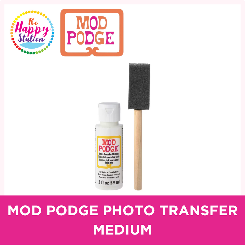 Mod Podge Photo Transfer Medium, 2 oz., The Happy Station