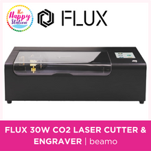FLUX | beamo 30W CO2 Desktop Laser Cutter & Engraver Machine