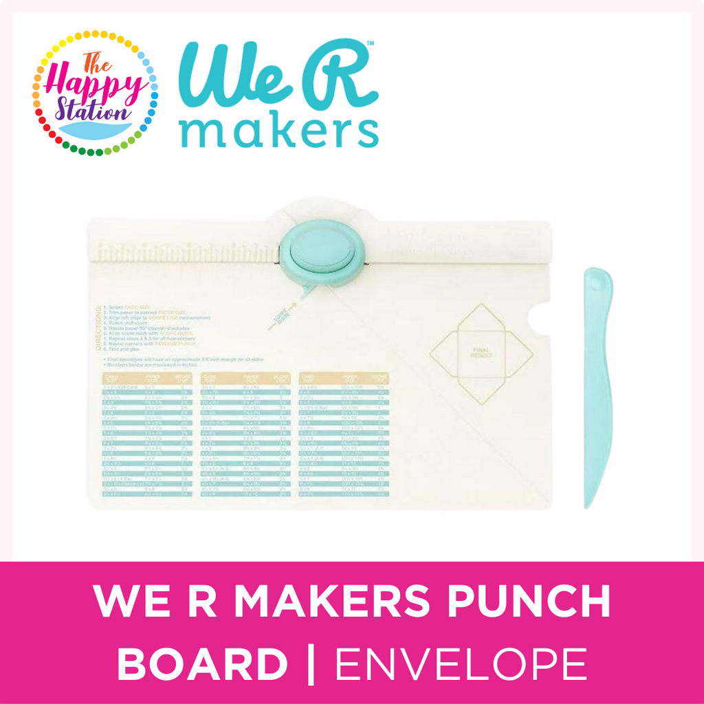 We R Memory Keepers Envelope Punch Board 6.75 x 10.5 - Craft Warehouse