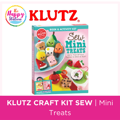 KLUTZ | Craft Kit Sew, Mini Treats