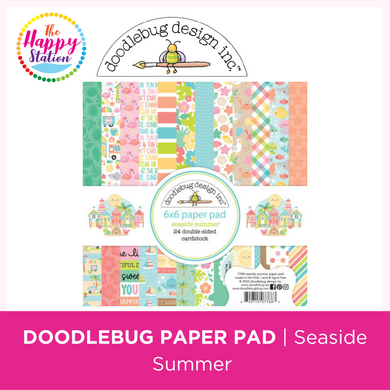 DOODLEBUG DESIGN | Seaside Summer Paper Pad, 6