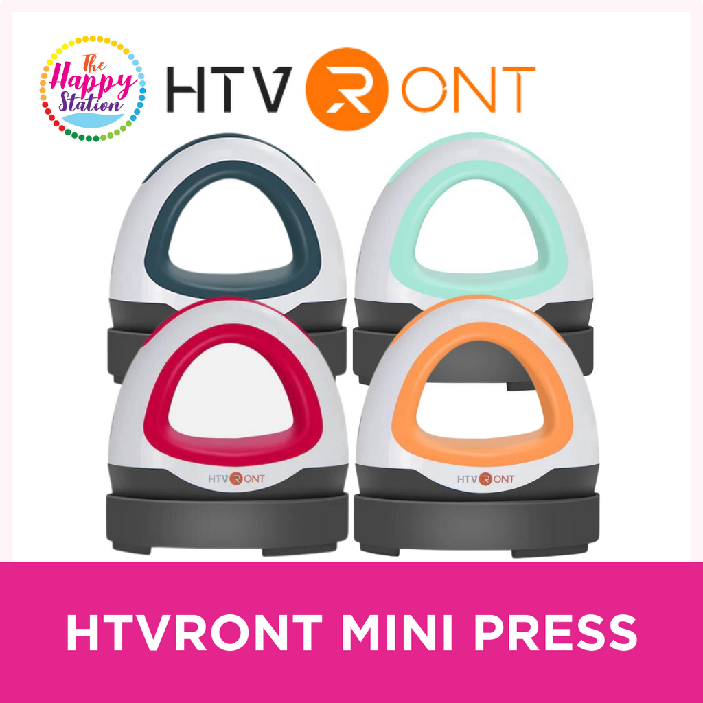 HTV RONT, Mini Heat Press, Dark Green, The Happy Station