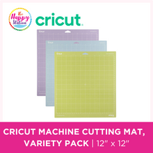 CRICUT | Machine Cutting Mat, Variety Pack, 12" x 12", 3ct