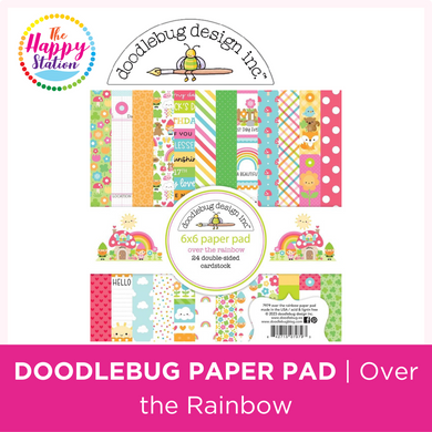 DOODLEBUG DESIGN | Over The Rainbow Paper Pad, 6x6