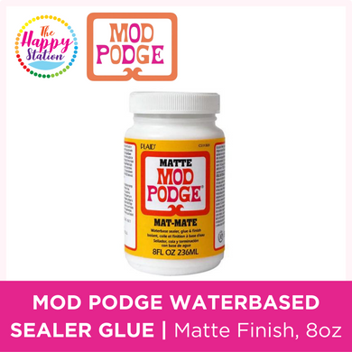 MOD PODGE | Waterbased Sealer, Glue and Finish, Matte - 8fl oz.