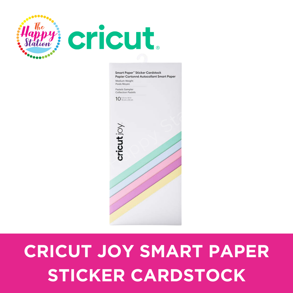 Cricut Smart Paper Sticker Cardstock - White, 13 x 13, Package of 10  Sheets