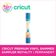 CRICUT | Premium Vinyl - Shimmer Sampler, Royalty - Permanent