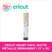CRICUT | Smart Vinyl - Matte Metallic, Permanent 13"x3ft