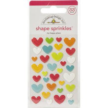 DOODLEBUG DESIGN | Adhesive Glossy Enamel Sticker, Shape Sprinkles
