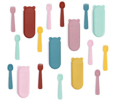 WE MIGHT BE TINY | Silicone Feedie Fork & Spoon Set