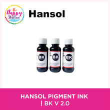 HANSOL | Pigment Ink - Black, Version 2