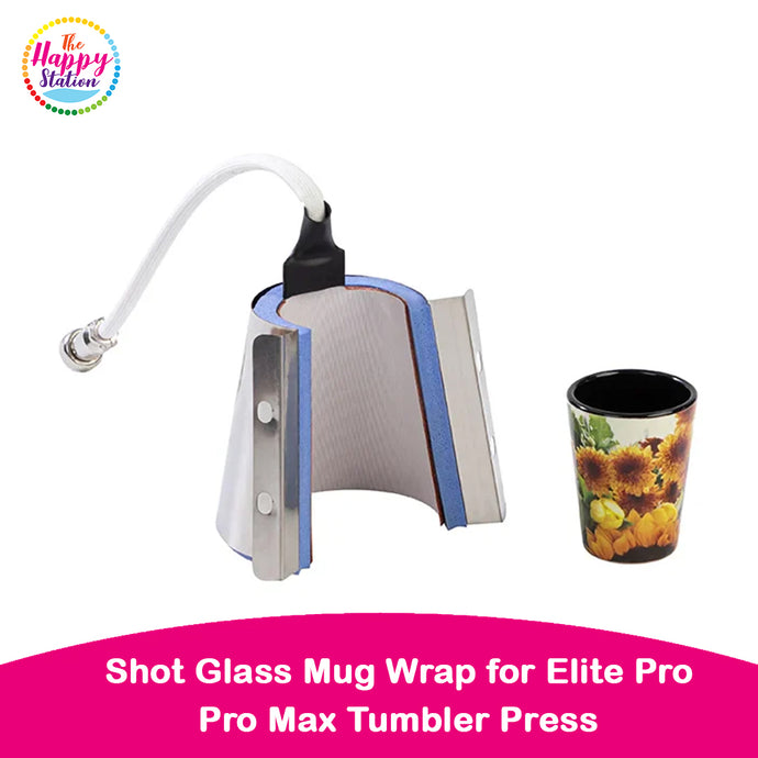 ULTIMA 1.5oz Shot Glass Mug Wrap for Elite Pro/Pro Max Tumbler Press