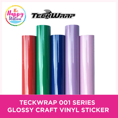 TECKWRAP | 001 Series Glossy Adhesive Craft Vinyl Sticker