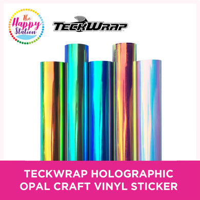 TECKWRAP | Holographic Opal Adhesive Craft Vinyl Sticker
